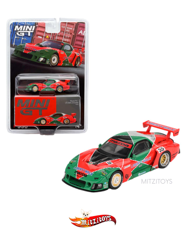 Mazda RX7 LB-Super Silhouette "787B Livery" - Mini GT 1/64 - #550