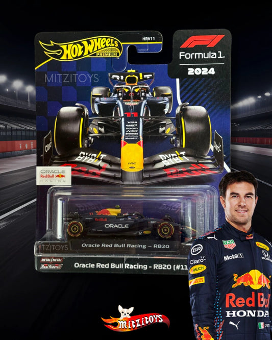 Oracle Red Bull Racing - RB20 (#11) Sergio "Checo" Pérez - Hot Wheels Premium - F1 Formula 1