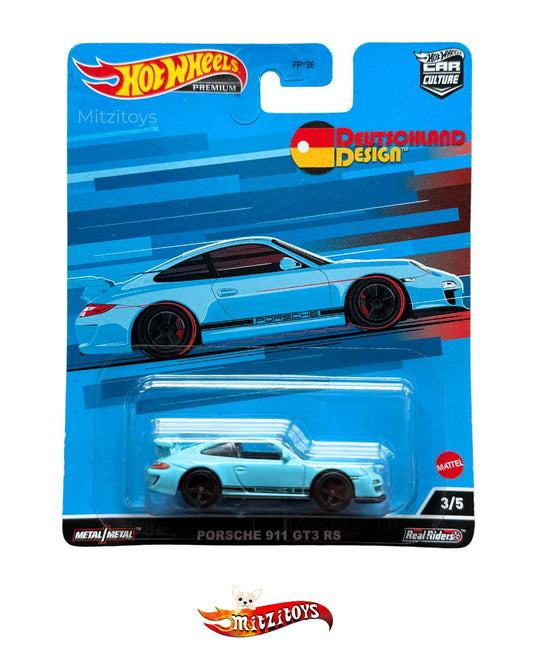 Porsche 911 GT3 RS (3/5) - Car Culture Deutschland Design - Hot Wheels Premium