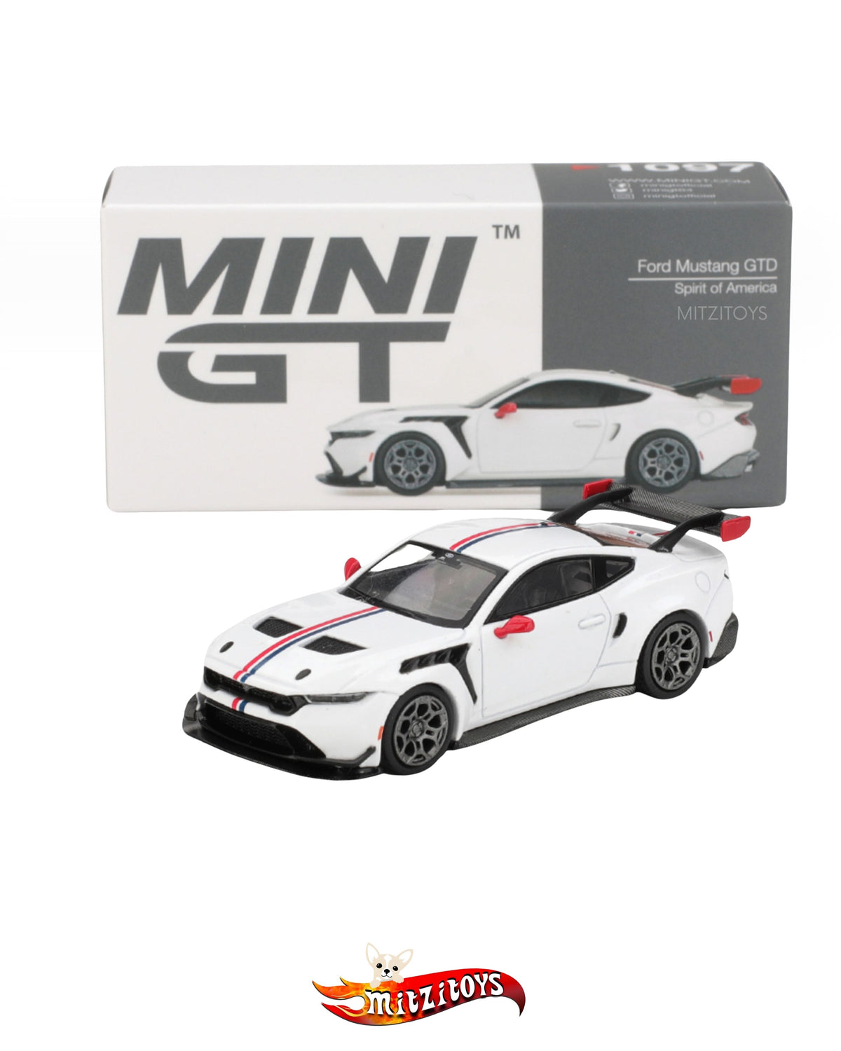 Ford Mustang GTD Spirit of America #1097 - MINI GT
