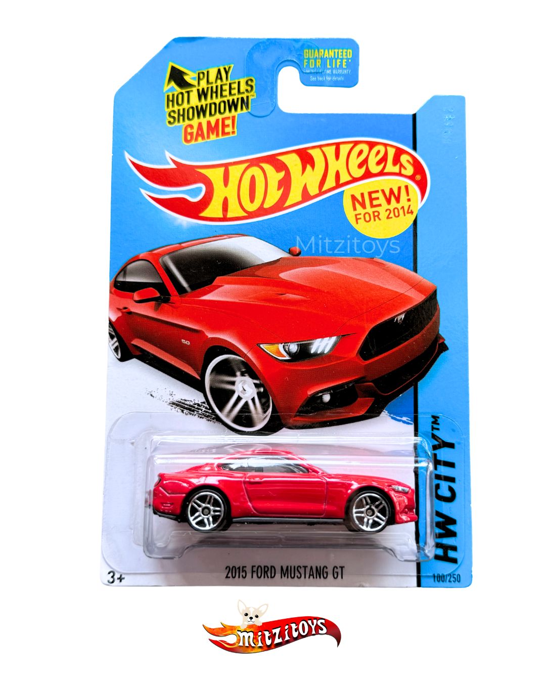 2015 Ford Mustang GT (100/250) - HW City - Hot Wheels básico
