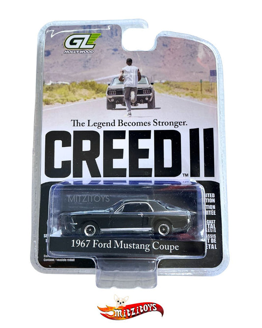 1967 Ford Mustang Coupe - Creed II - Greenlight Hollywood 1:64