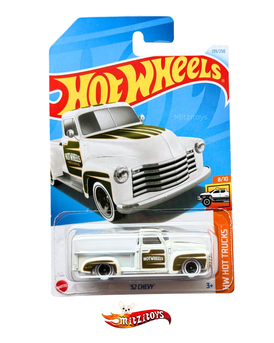 '52 Chevy Truck (139/250) - HW Hot Trucks (8/10) - Hot Wheels