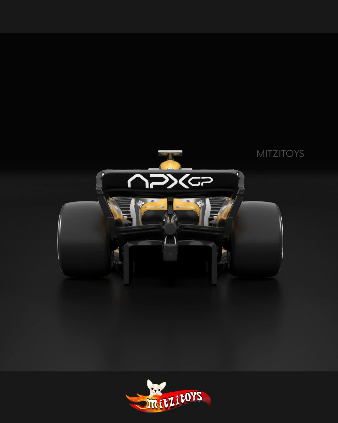 F1 APXGP con Rack de Neumáticos - F1 The Movie Fórmula 1  - Hot Wheels Premium