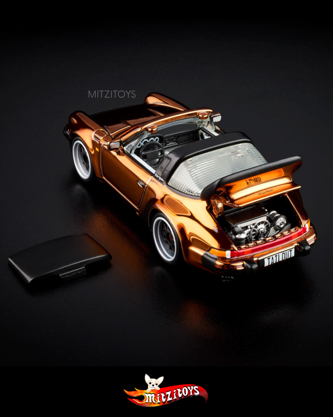 Porsche 911 Turbo 3.3 Targa, Red Line Club (RLC) Exclusive Color Cobre