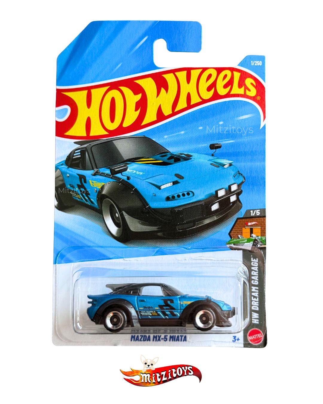 Mazda MX-5 Miata - Hot Wheels (HW Dream Garage 1/250)