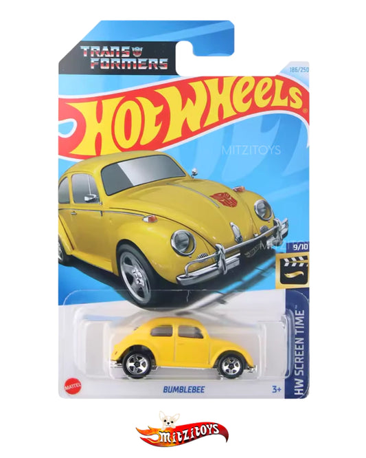 Bumblebee Transformers Vocho Volkswagen- Hot Wheels Basico - Screen Time 9/10