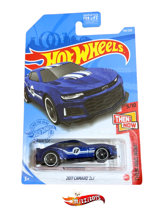 2017 Camaro ZL1 Azul #17 - Hot Wheels - Then and Now (5/10)