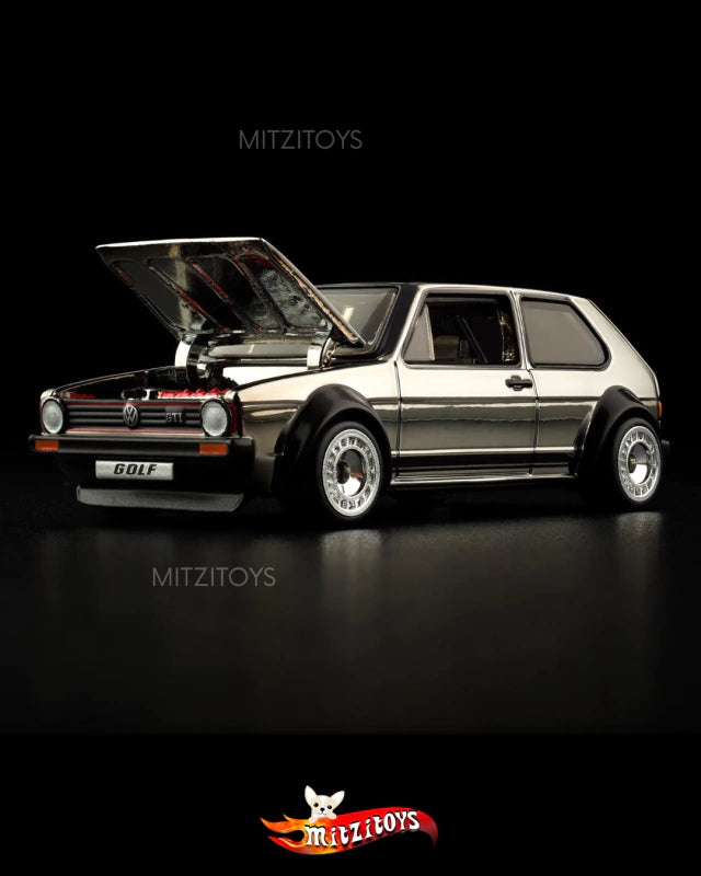 1976 Volkswagen Golf GTI MK1 Plateado - Hot Wheels Premium - Red Line Club (RLC)