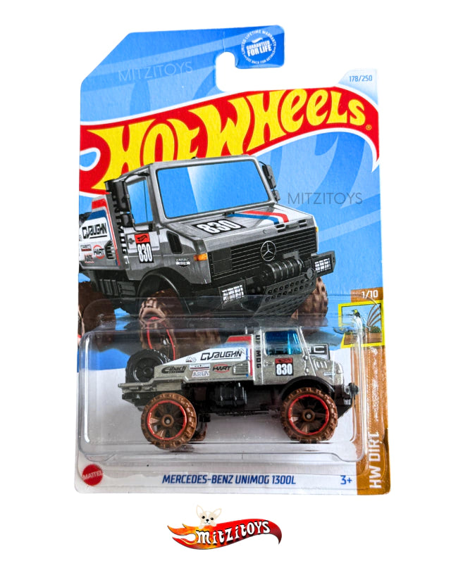 Mercedes-Benz Unimog 1300L - Hot Wheels - HW Dirt (1/10)