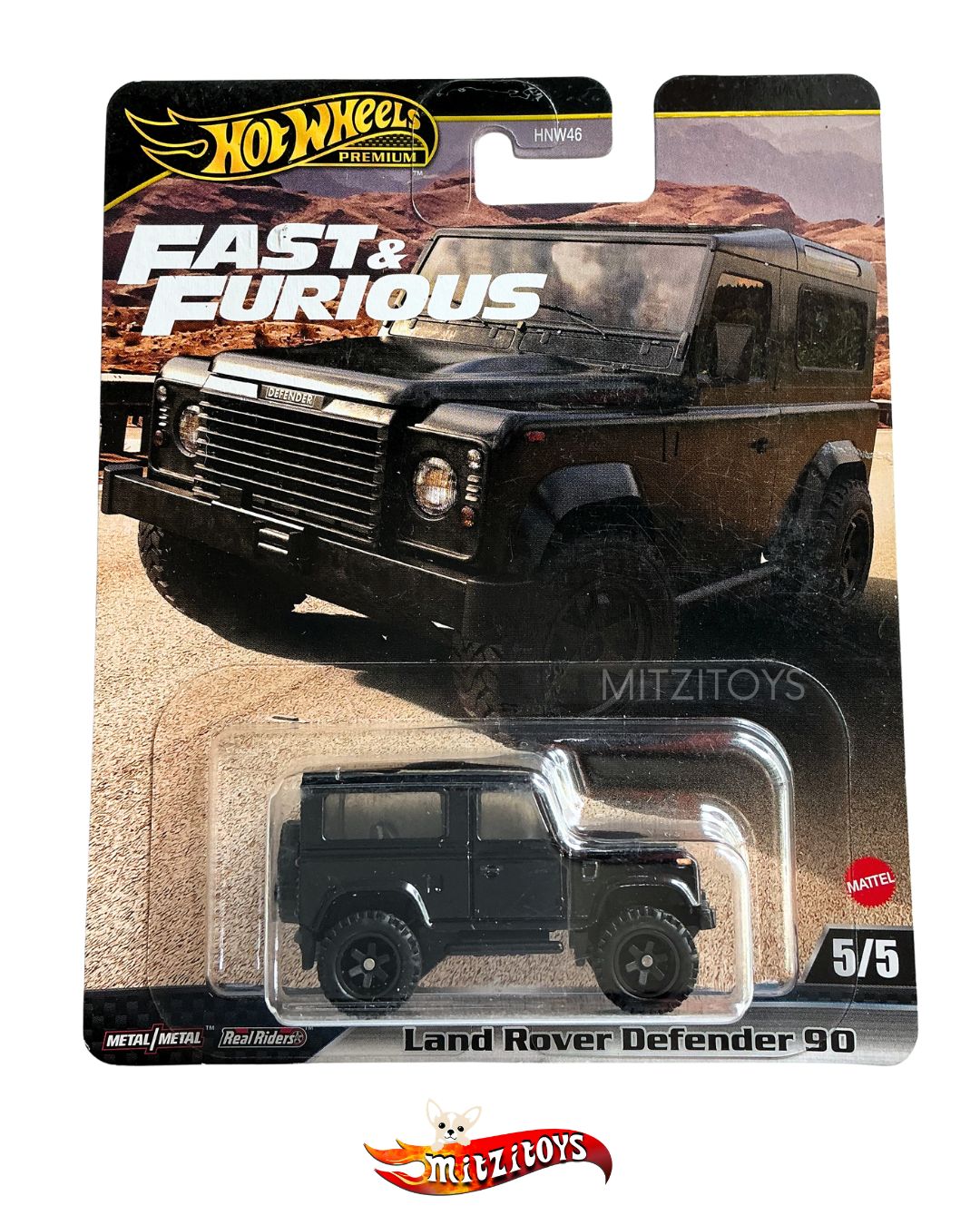 Land Rover Defender 90 (5/5) - Fast & Furious - Hot Wheels Premium