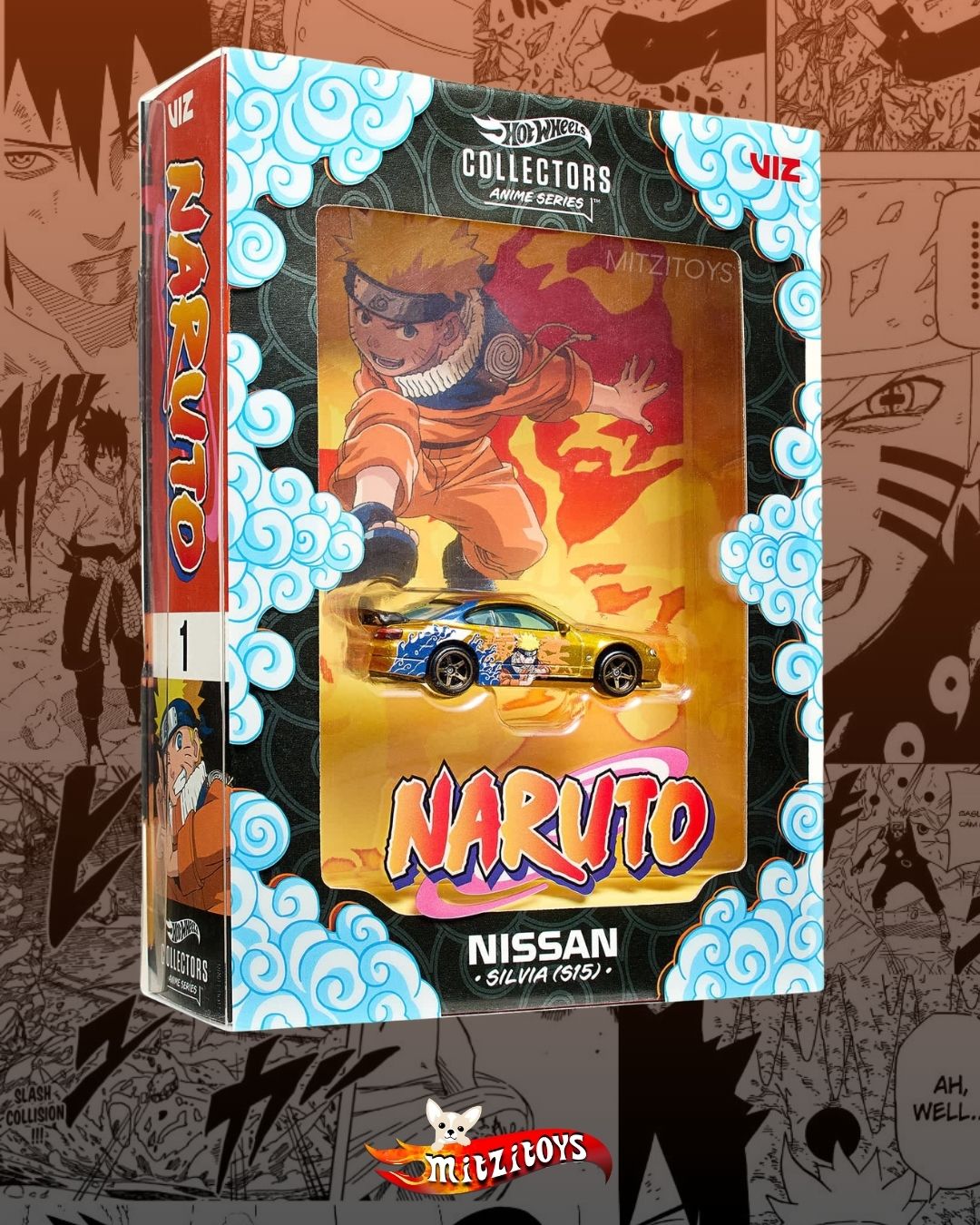Nissan Silvia (S15) Naruto Vol. 1 - Collectors Anime Series - Hot Wheels 2026