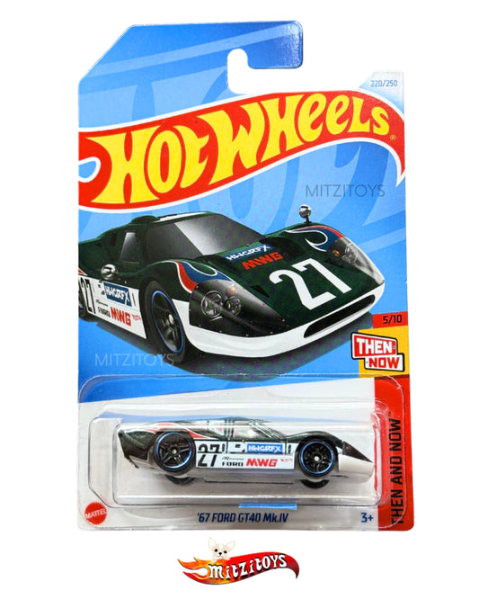'67 Ford GT40 Mk.IV - Hot Wheels - Then and Now (5/10)