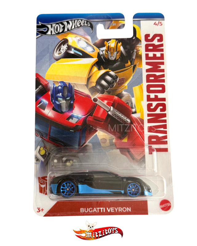 Bugatti Veyron Vitesse (Drift) - Hot Wheels Transformers (4/5)
