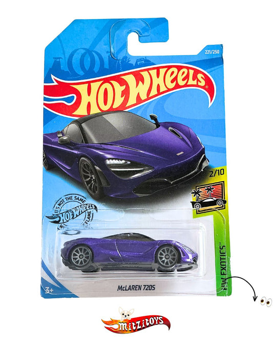 McLaren 720S (2/10) Detalle- Hot Wheels Básico: HW Exotics