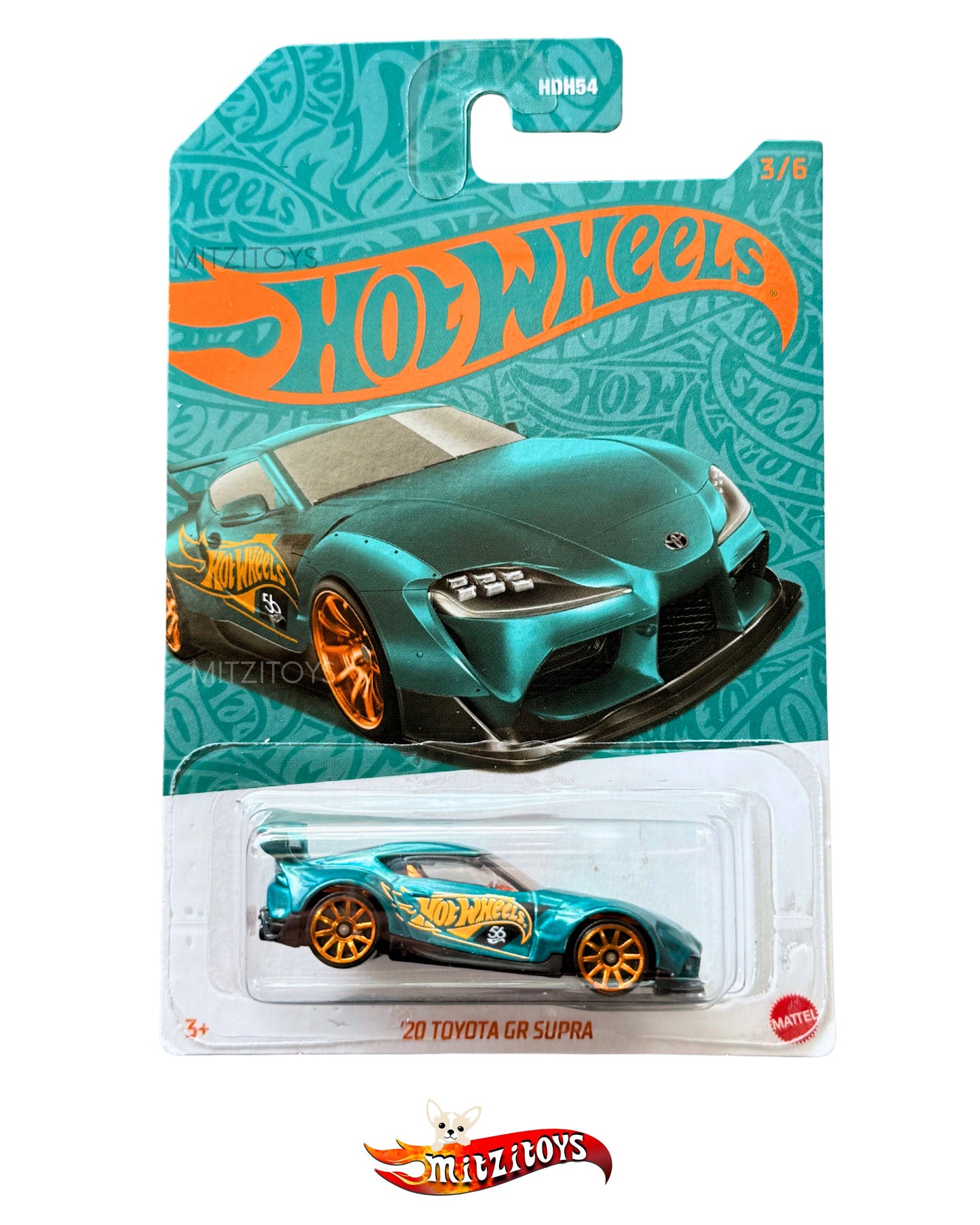 '20 Toyota GR Supra 3/6 - Anniversary Series (56th Anniversary) - Hot Wheels