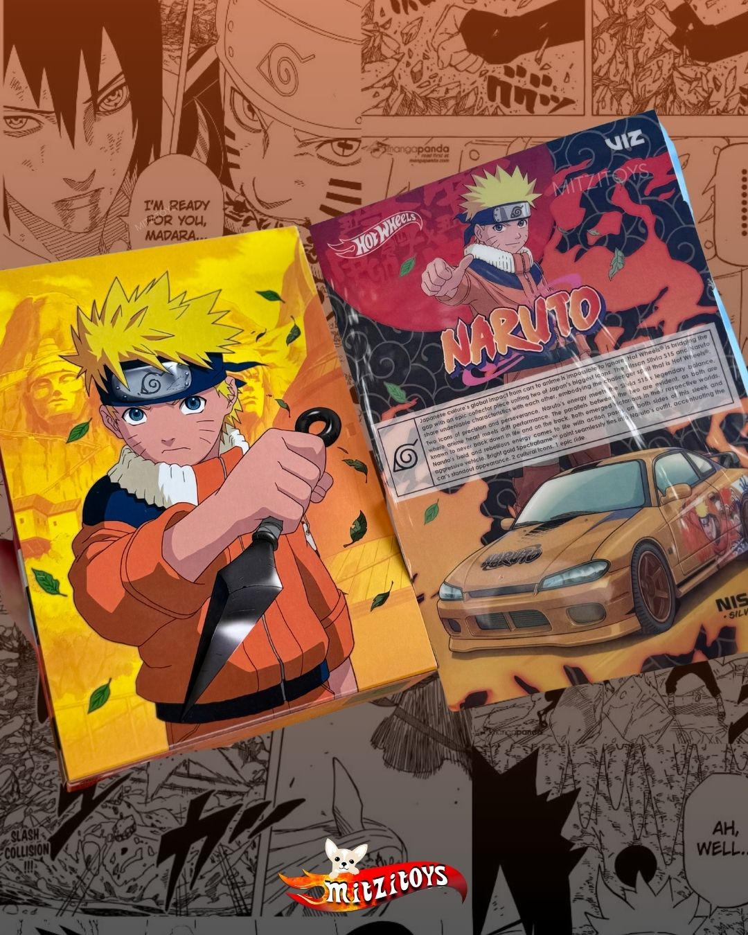 Nissan Silvia (S15) Naruto Vol. 1 - Collectors Anime Series - Hot Wheels 2026