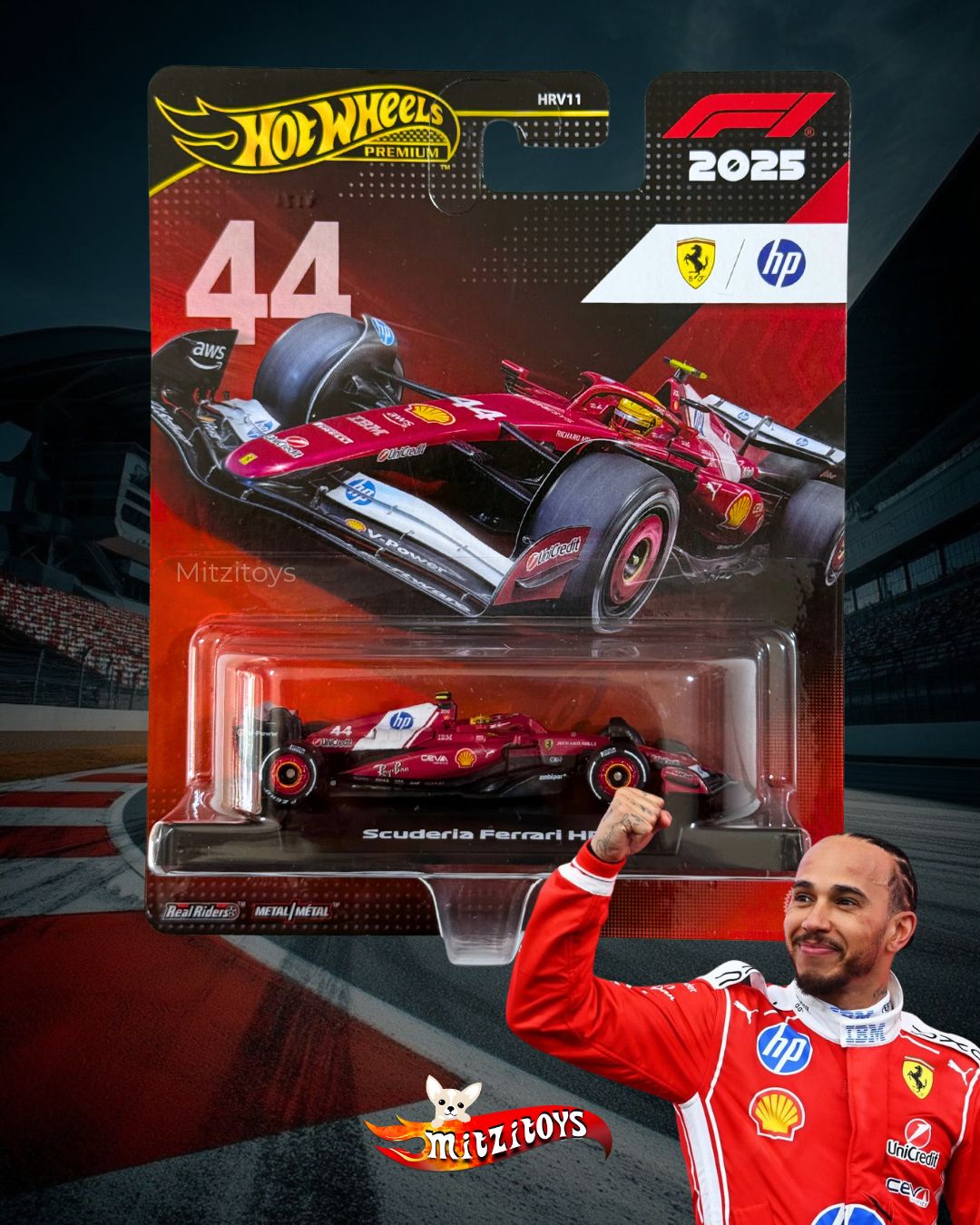 Scuderia Ferrari HP - SF-25 (#44) - Formula 1 2025 - Hot Wheels Premium