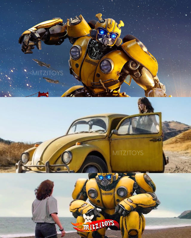 Bumblebee Transformers Vocho Volkswagen- Hot Wheels Basico - Screen Time 9/10