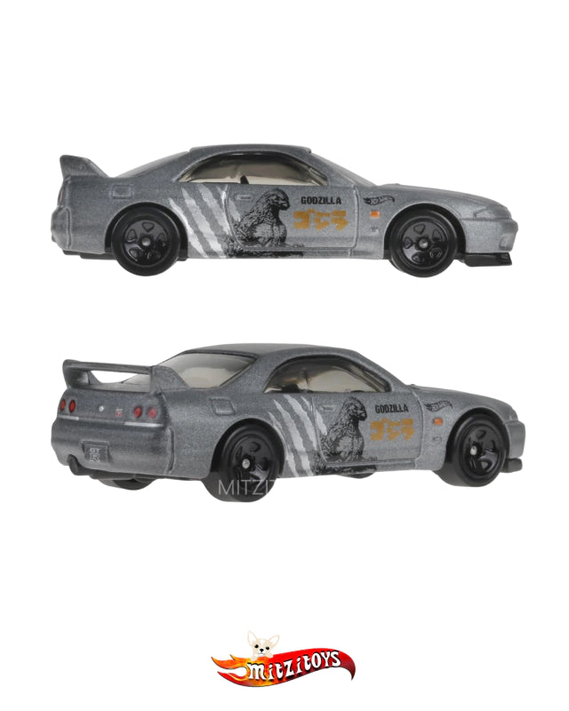 Nissan Skyline GT-R (R33) "Godzilla" Gris - Hot Wheels - HW J-Imports (5/10)
