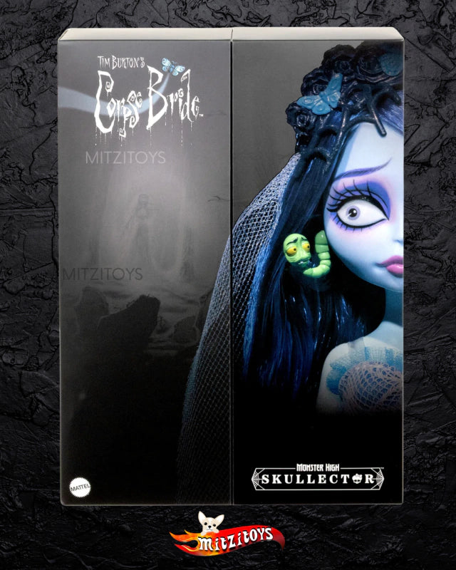 Monster High Skullector Series – Tim Burton’s Corpse Bride Emily Doll 🦋✨