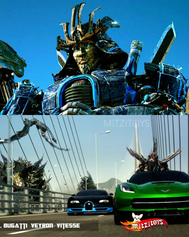 Bugatti Veyron Vitesse (Drift) - Hot Wheels Transformers (4/5)