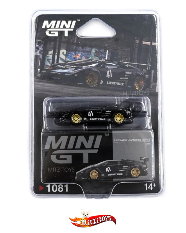 Lamborghini Countach LP 500S (LB-Works) - Mini GT