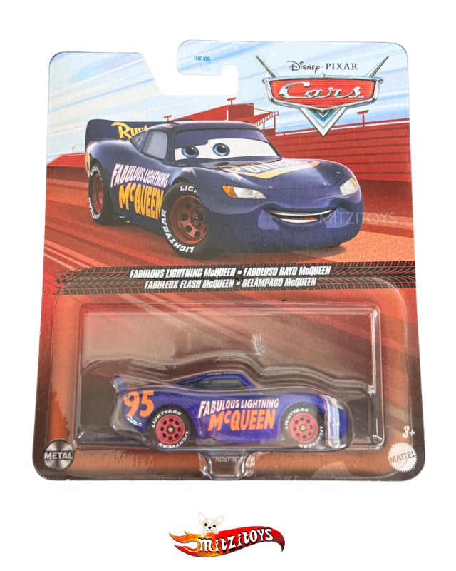 Fabulous Lightning McQueen Azul (Fabuloso Rayo McQueen) - Disney Pixar Cars