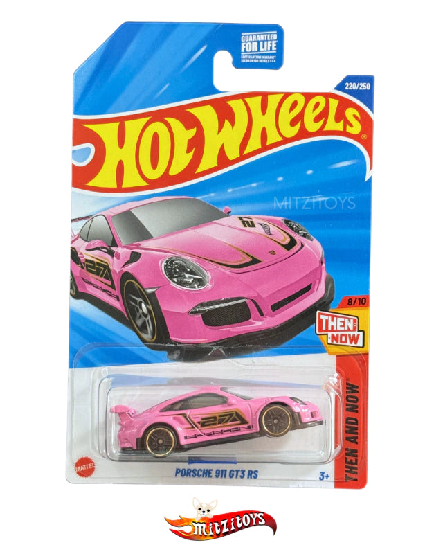 Porsche 911 GT3 RS Rosa - Hot Wheels Then and Now (8/10)