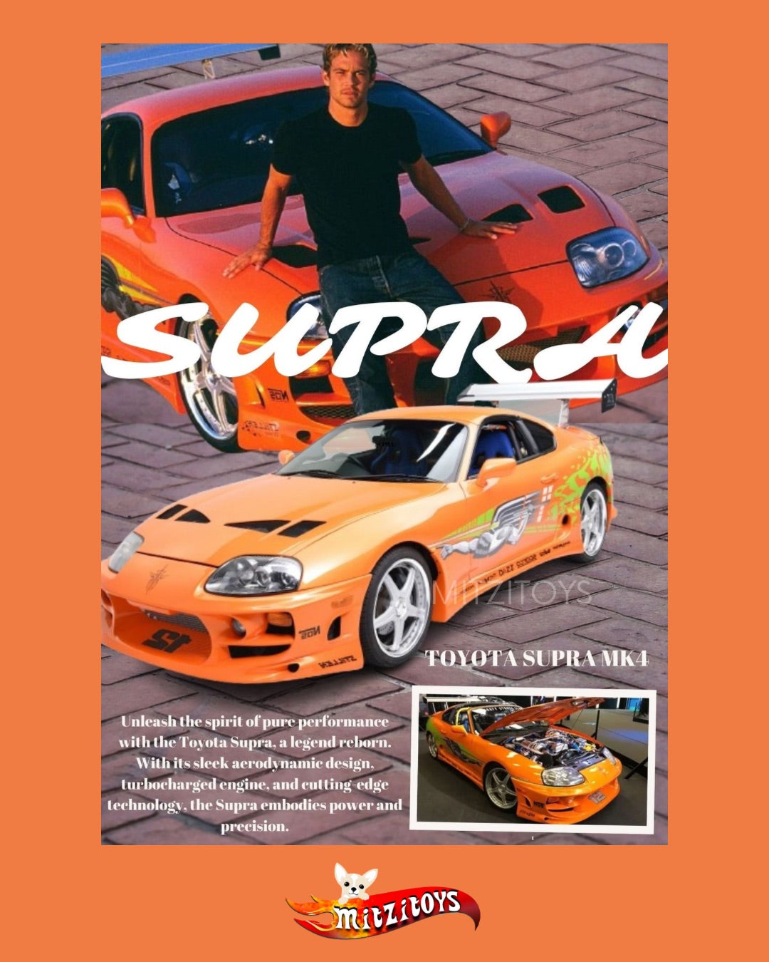 2-Pack Duo: (Detalle) 2021 Toyota GR Supra & Toyota Supra - Fast & Furious - Hot Wheels Premium