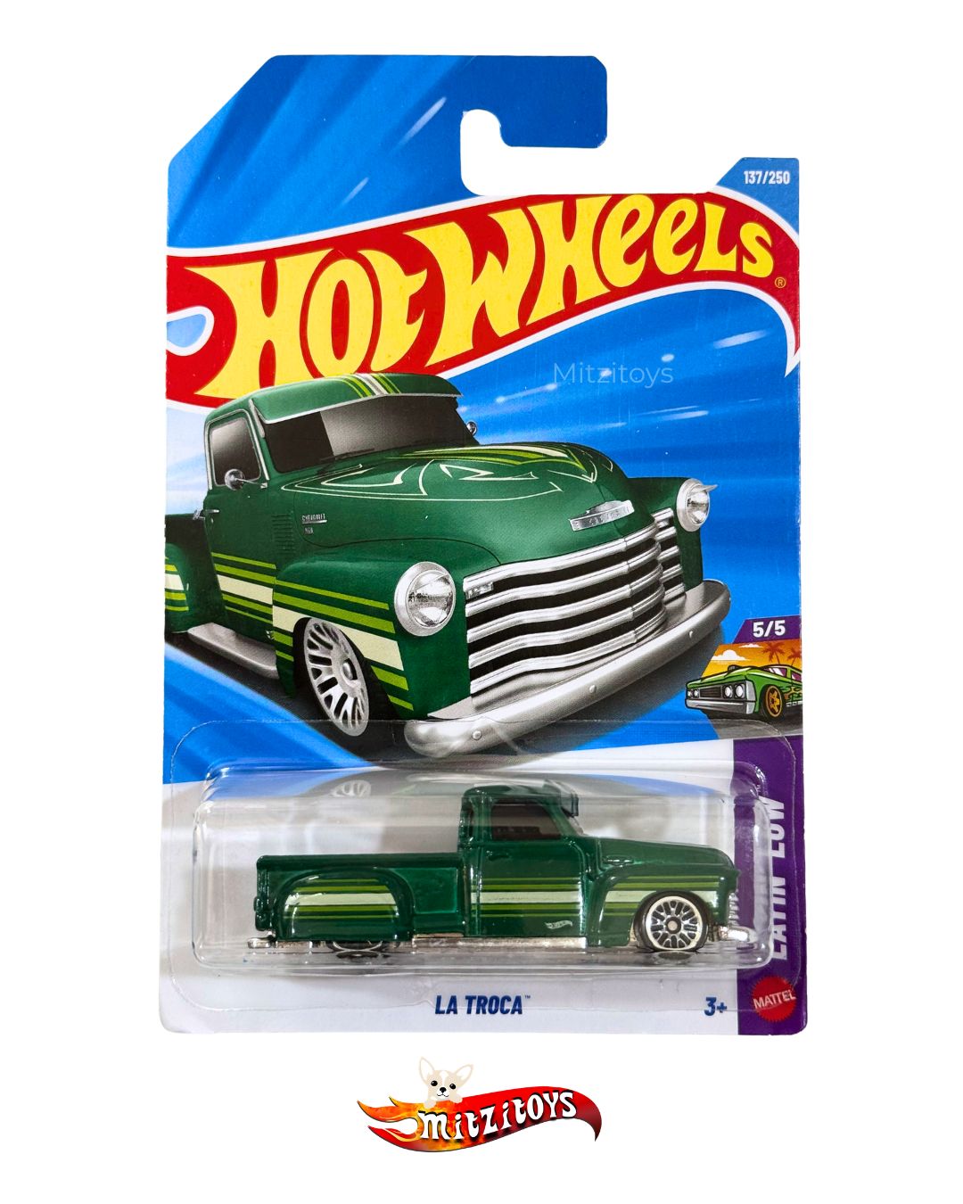 La Troca (137/250) (5/5) - Latin Low - Hot Wheels básico