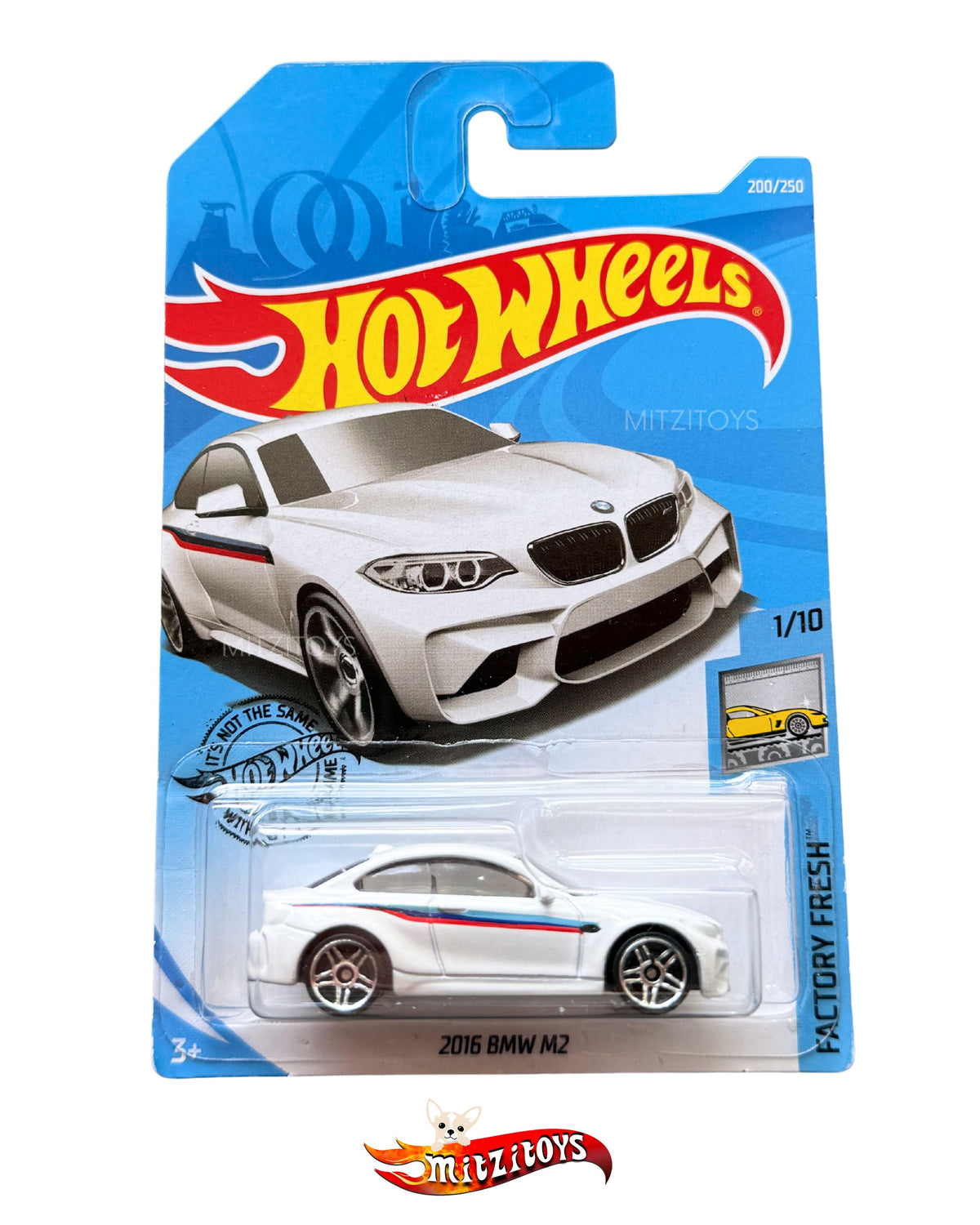 2016 BMW M2 200/250 (1/10) - Factory Fresh - Hot Wheels Básico
