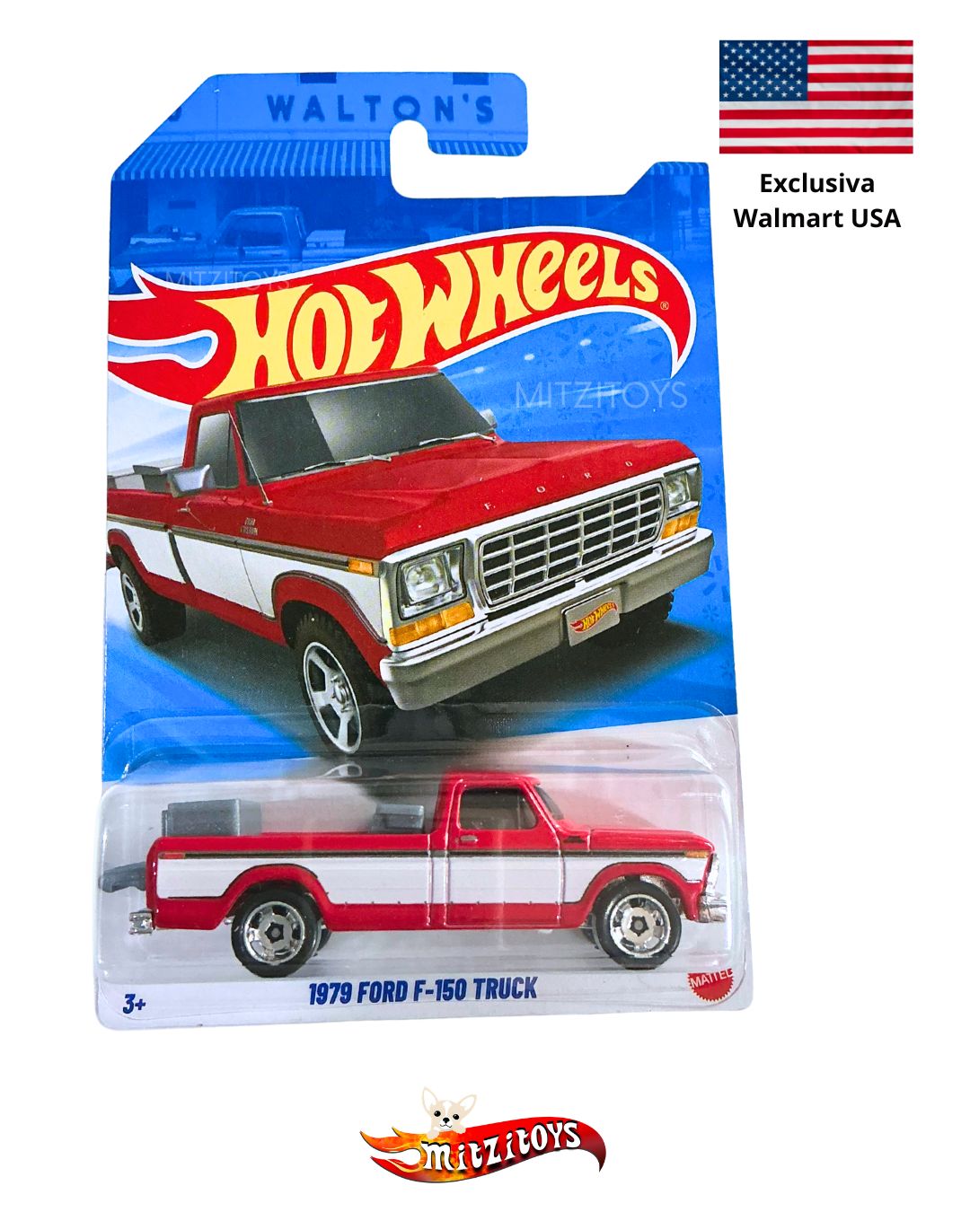 1979 Ford F-150 Truck - Walmart USA Exclusive (Walton's) - Básico