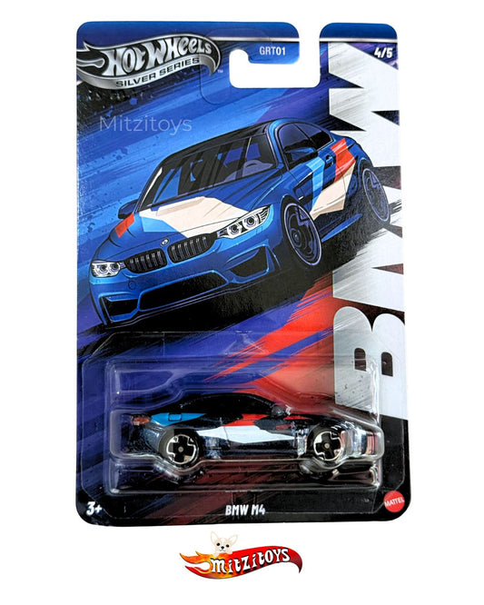 BMW M4 (4/5) - BMW - Hot Wheels Silver Series