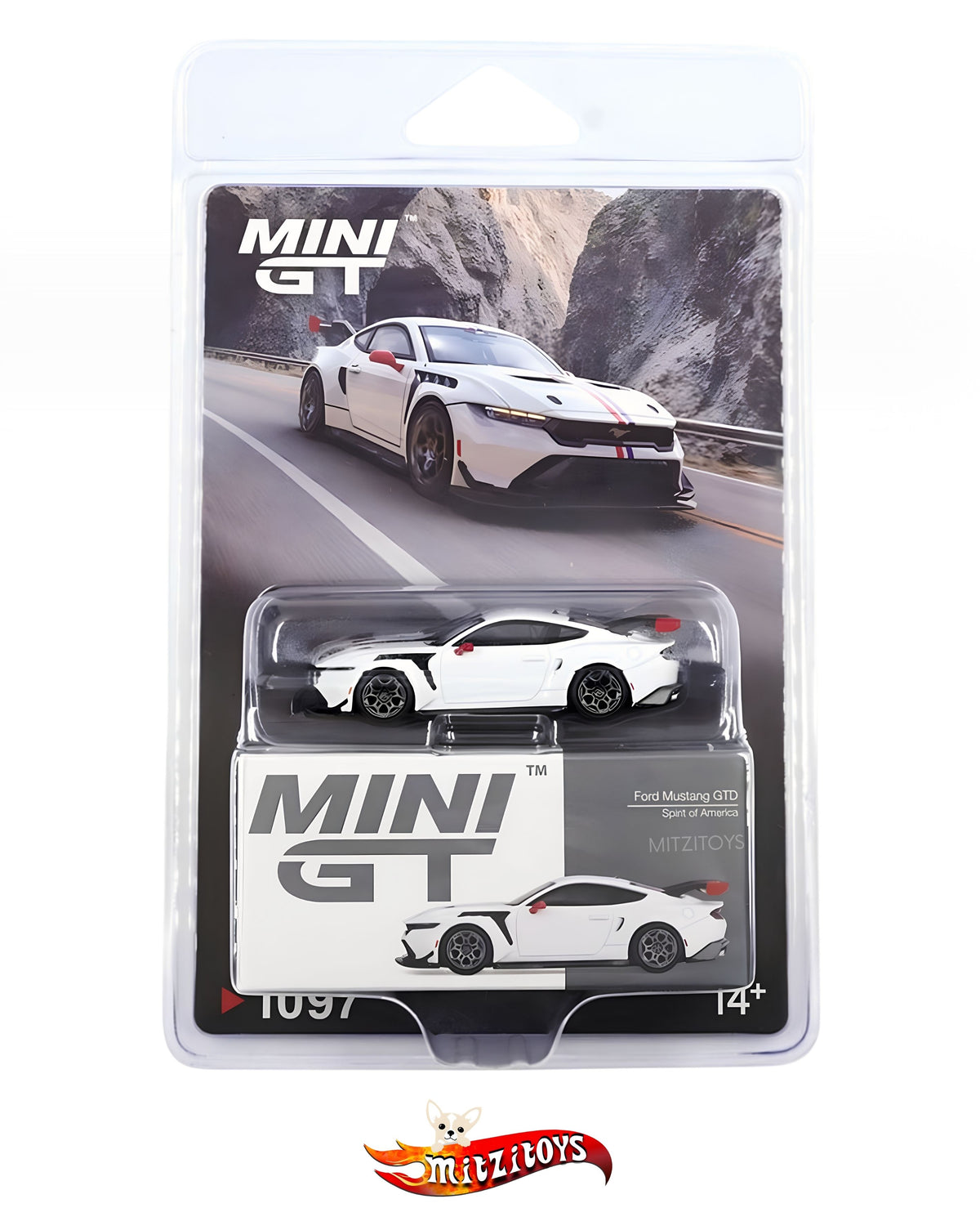 Ford Mustang GTD Spirit of America #1097 - MINI GT