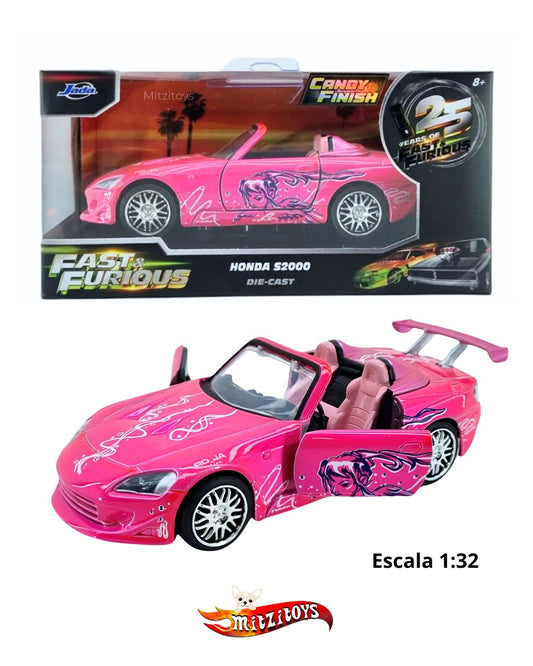 Suki's Honda S2000 Fast & Furious Candy Finish (Escala 1:32) - Jada Toys