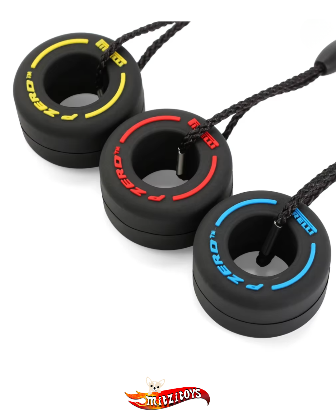 Llavero Llanta Formula 1 Pirelli P Zero  (Varios Colores)