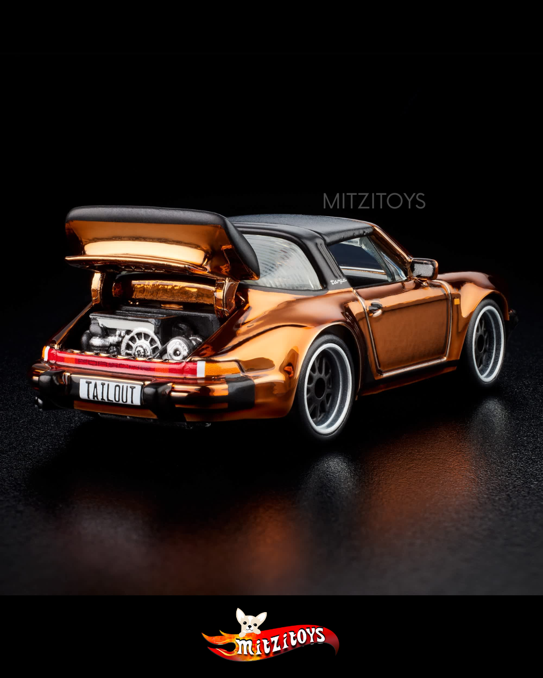 Porsche 911 Turbo 3.3 Targa, Red Line Club (RLC) Exclusive Color Cobre