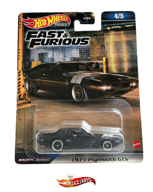 1971 Plymouth GTX (4/5) - Fast & Furious (Detalle): The Fate of the Furious - Hot Wheels Premium