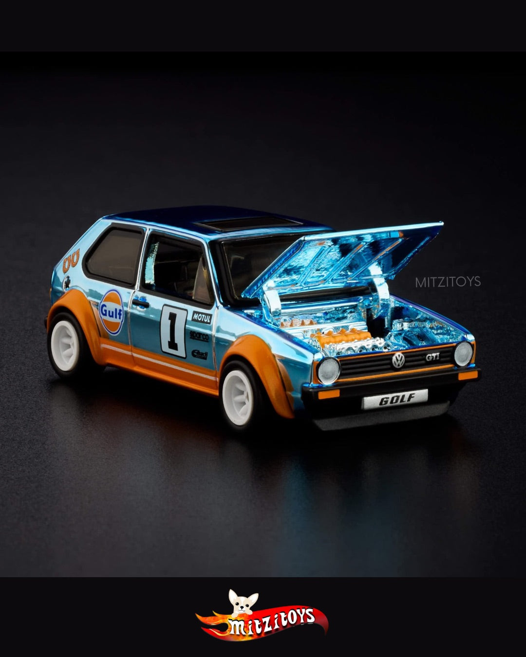 1976 Volkswagen Golf Mk1 GTI - Gulf Racing Edition - Red Line Club (RLC) Exclusive