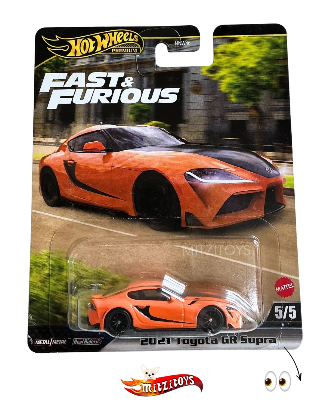 2021 Toyota GR Supra (5/5) - Fast & Furious (Detalle) - Hot Wheels Premium