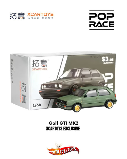 Volkswagen Golf GTI MK2 XCartoys Exclusive (S3-05) - Pop Race 1:64