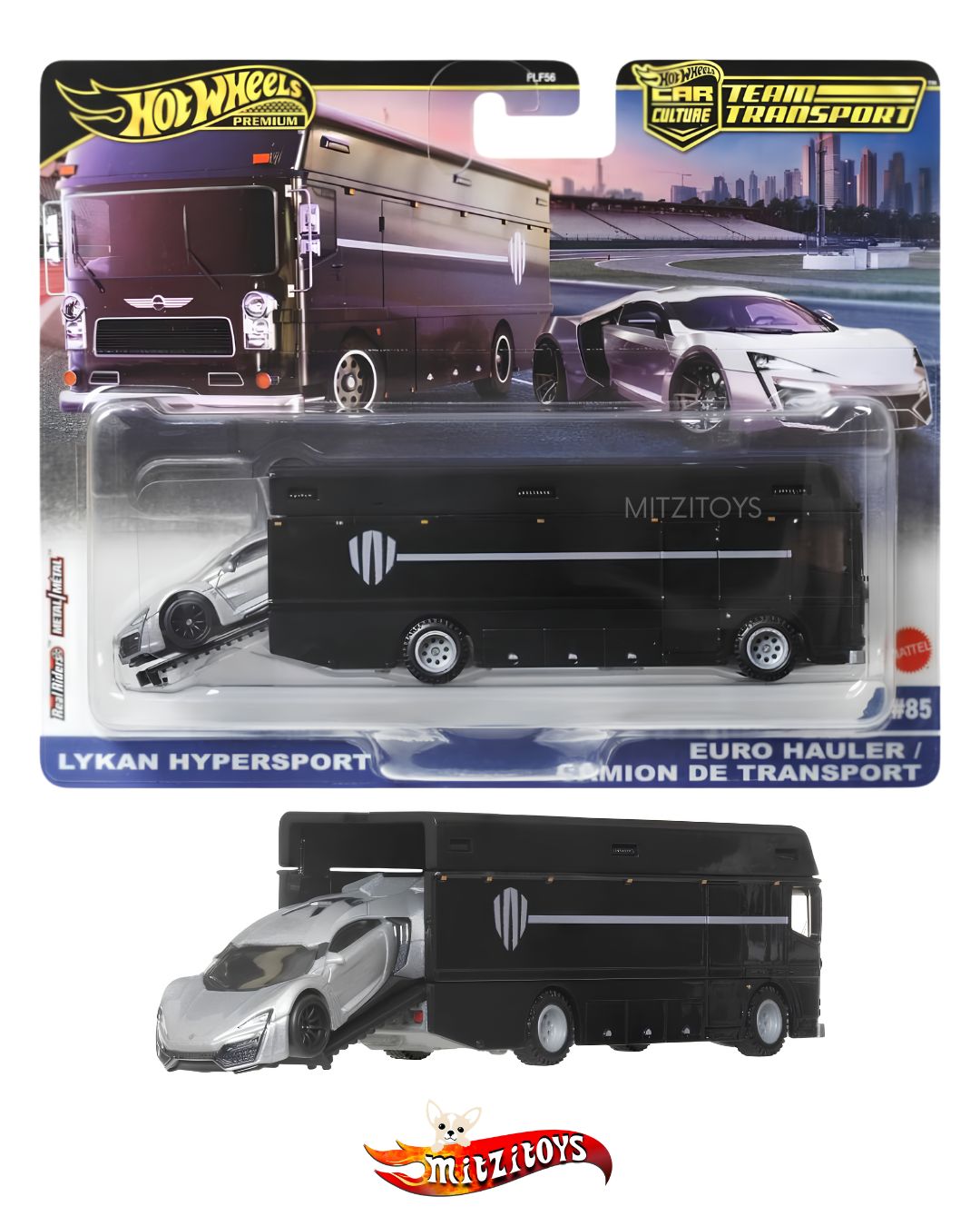 Lykan Hypersport y Euro Hauler #85 - Team Transport (Car Culture) - Premium