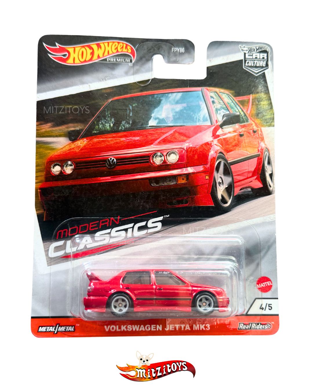 Volkswagen Jetta MK3 4/5 - Modern Classics - Hot Wheels Premium