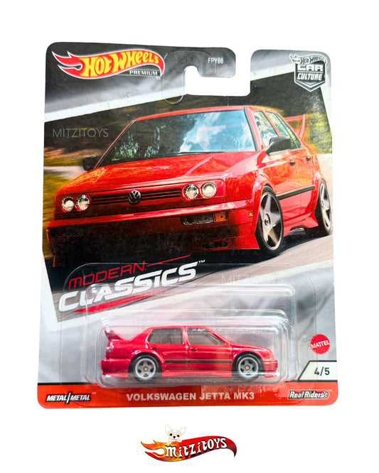 Volkswagen Jetta MK3 4/5 - Modern Classics - Hot Wheels Premium