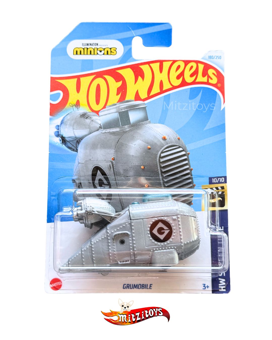 Grumobile Minions (10/10) - HW Screen Time - Hot Wheels Básico