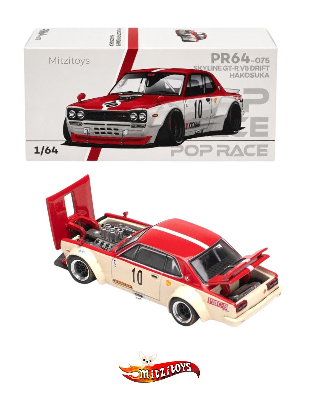 Nissan Skyline GT-R V8 Drift Hakosuka - Pop Race