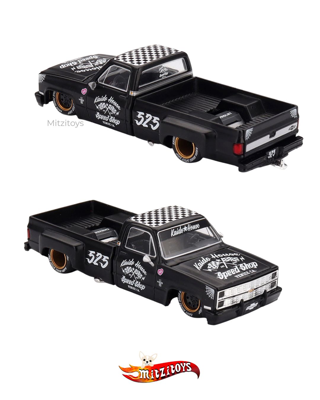 Chevrolet Silverado Dually Hot Rod V1 (#236) - Kaido House x Mini GT