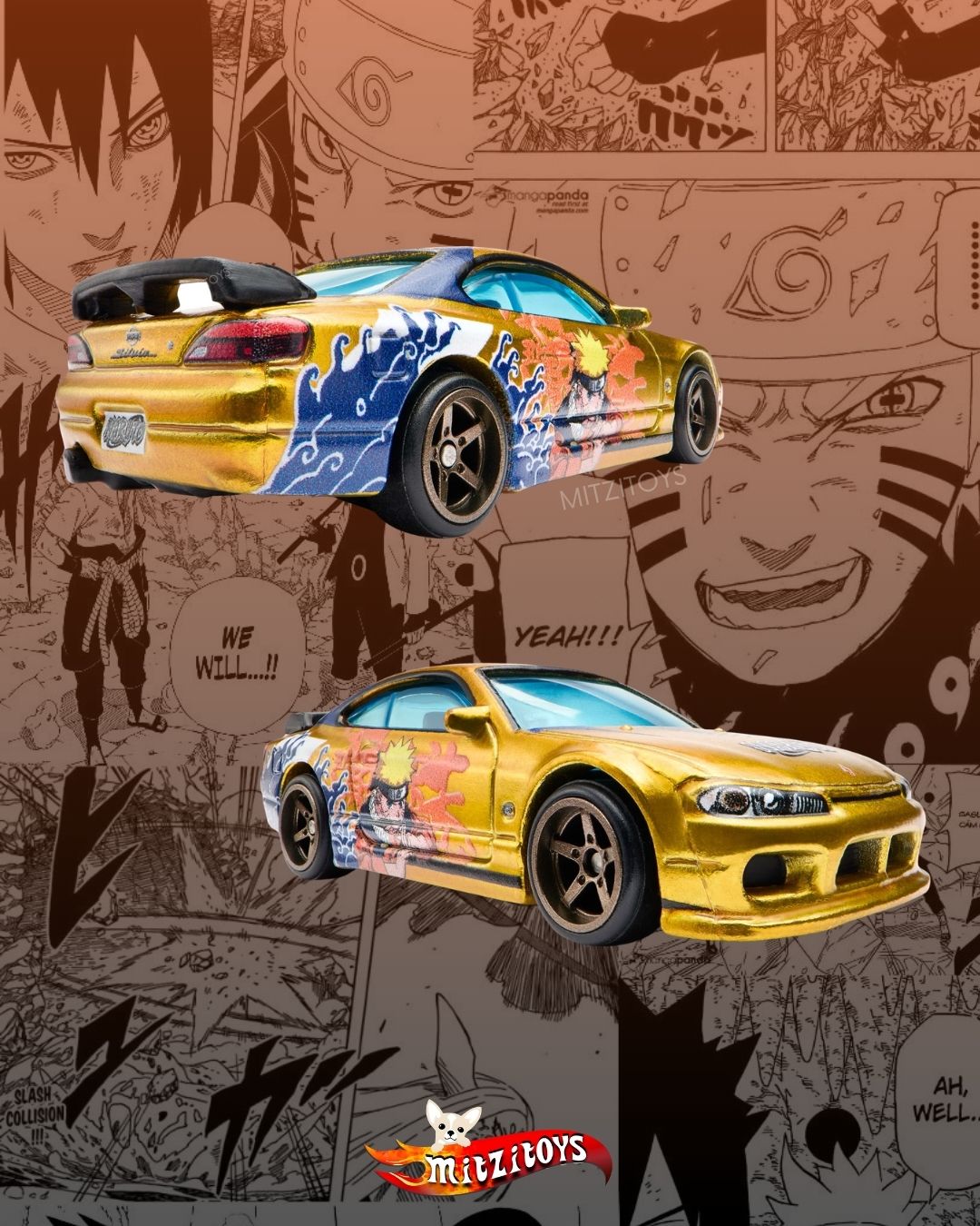 Nissan Silvia (S15) Naruto Vol. 1 - Collectors Anime Series - Hot Wheels 2026