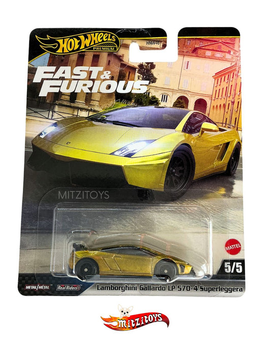 Lamborghini Gallardo LP 570-4 Superleggera (5/5) - Fast & Furious - Hot Wheels Premium